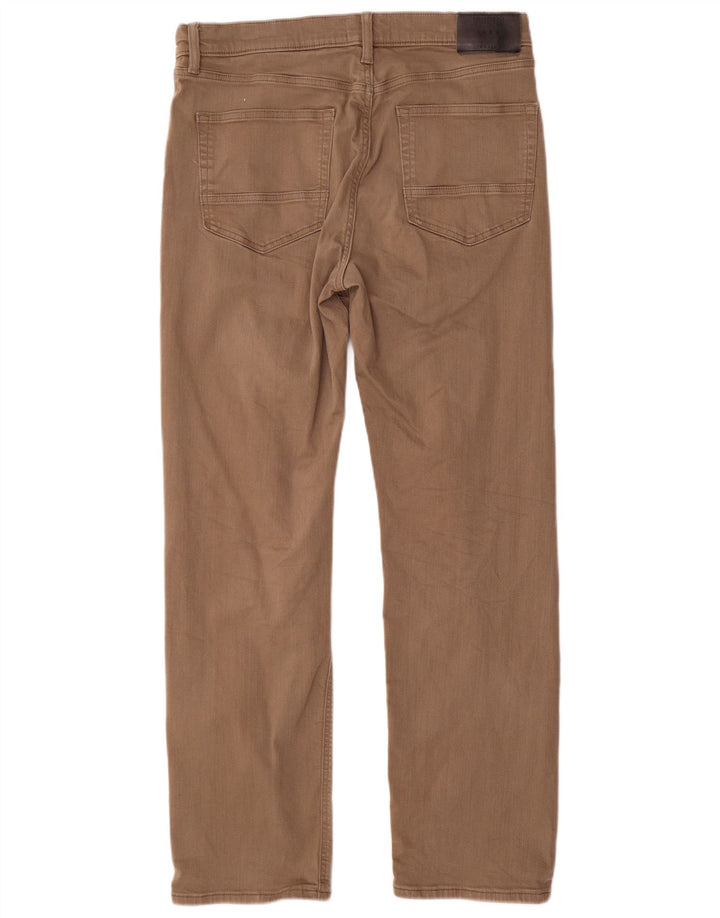 Pantaloni casual drepti pentru bărbați Marks & Spencer W34 L31 bej