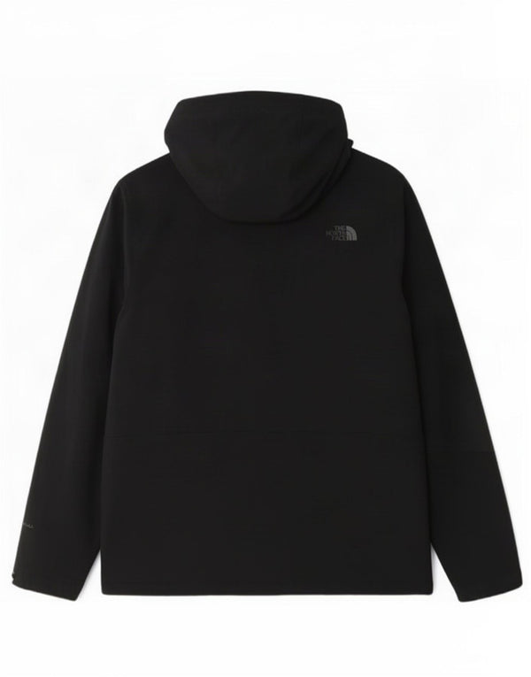Jachetă Windbreaker pentru bărbați cu glugă The North Face UK 40 Poliester negru mare