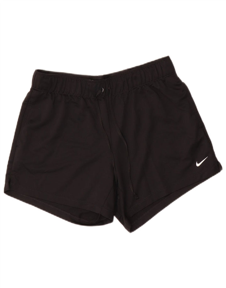 Pantaloni scurți sport Nike Dri Fit pentru bărbați, poliester negru mic