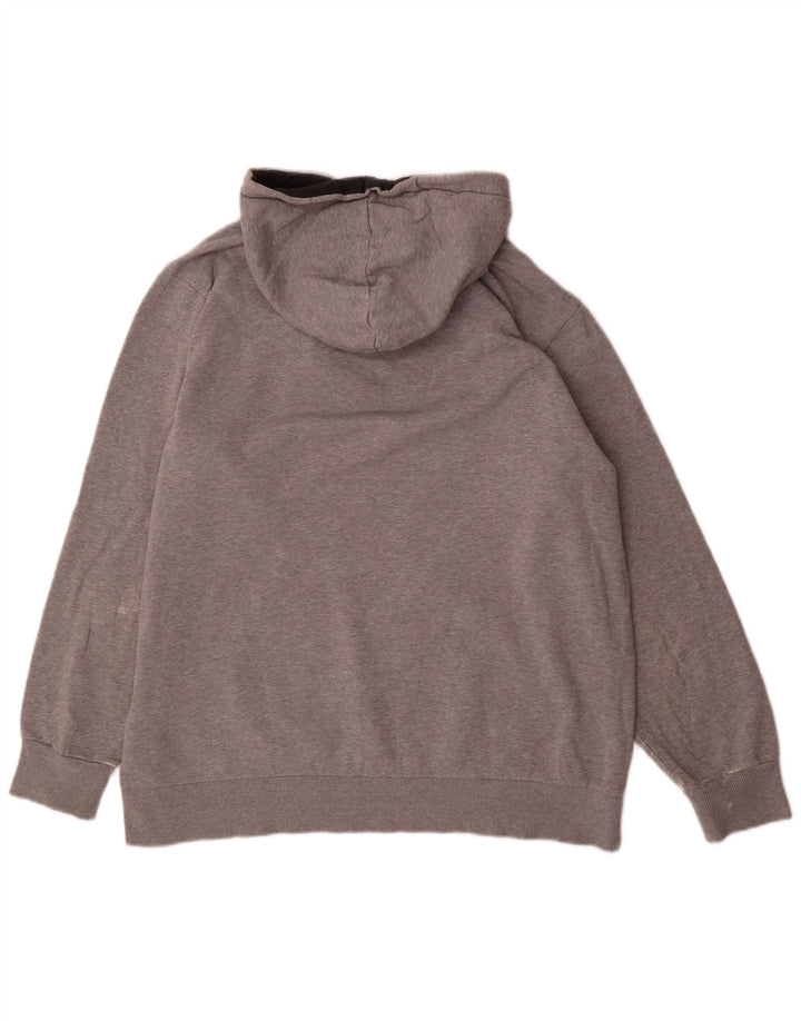 Jumper Reebok pentru bărbați cu capota, mare, gri, bumbac