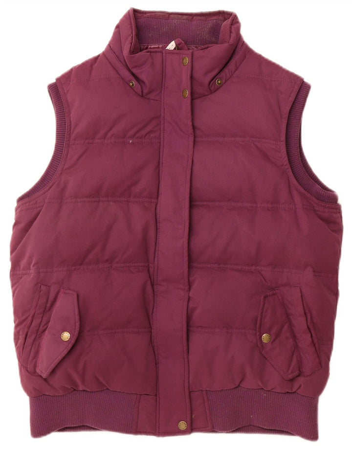 Gilet căptușit pentru femei Fat Face UK 16 Poliester violet mare