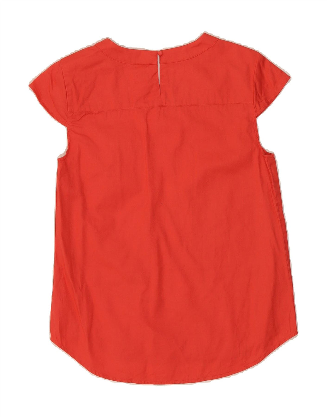 J. CREW Womens Blouse Top UK 6 XS Red Cotton Vintage J. Crew and Second-Hand J. Crew from Messina Hembry 