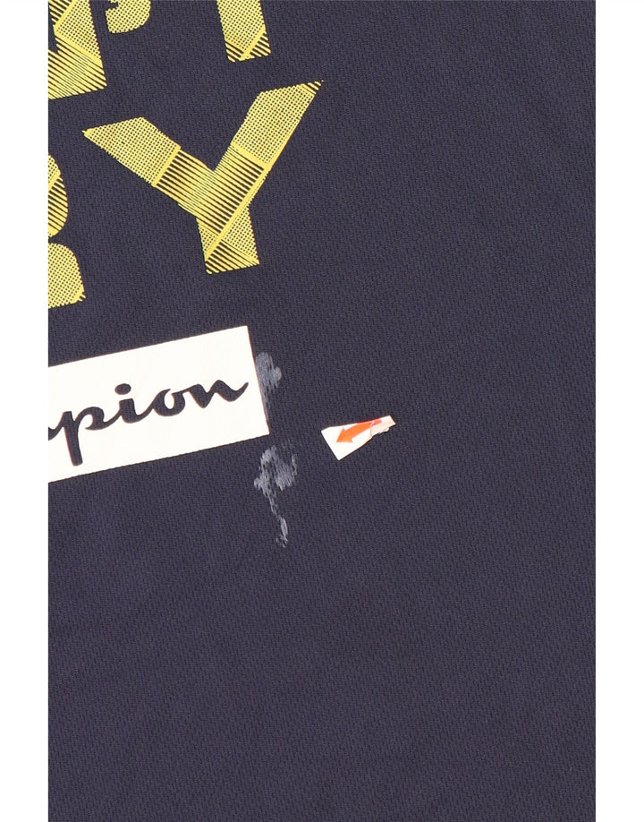 Vesta grafică pentru băieți CHAMPION Top 11-12 ani mare bleumarin