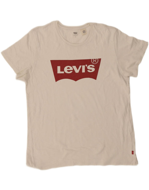 Tricou grafic pentru bărbați Levi's Top XL Alb