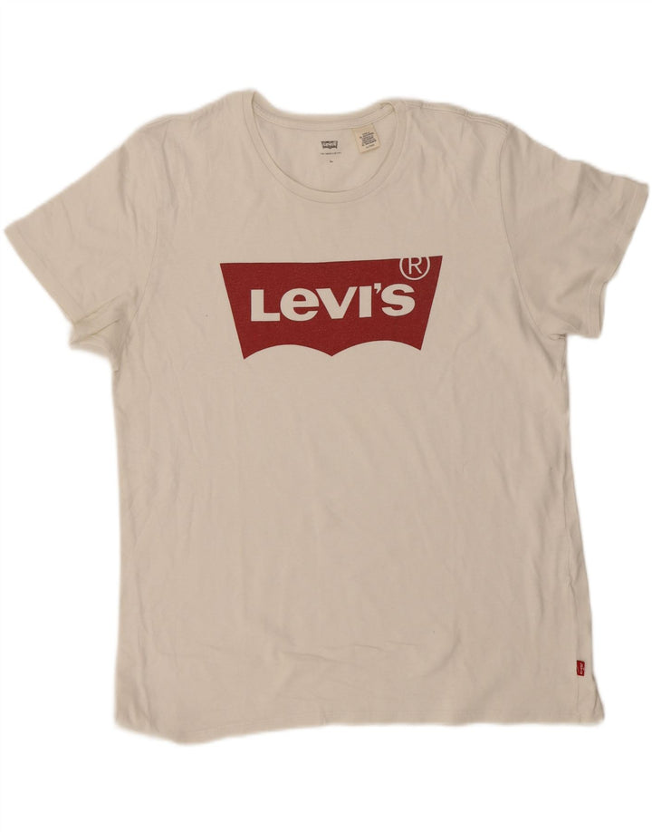 Tricou grafic pentru bărbați Levi's Top XL Alb