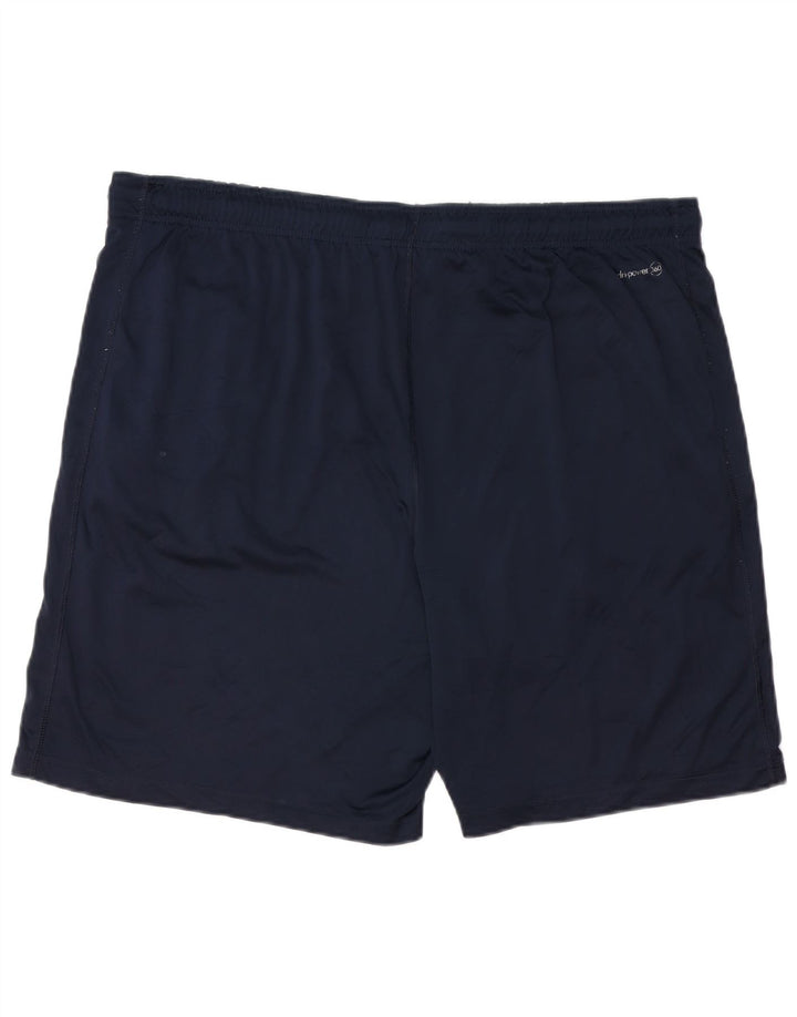 Pantaloni scurți sport pentru bărbați RUSSELL ATHLETIC XL poliester bleumarin