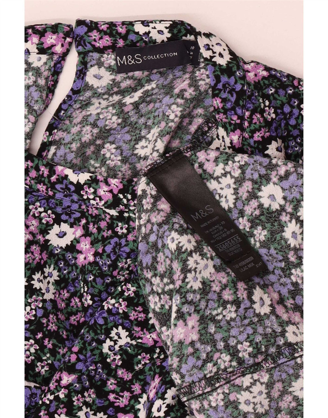 Bluză pentru femei Marks & Spencer Top UK 10 Mic Multicolor Floral