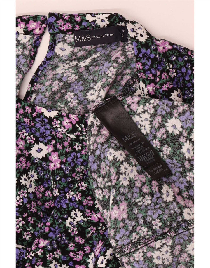 Bluză pentru femei Marks & Spencer Top UK 10 Mic Multicolor Floral