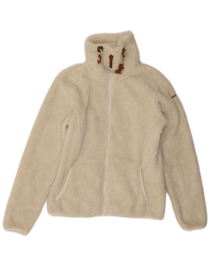 Jachetă fleece pentru femei Icepeak UK 16 mare poliester alb