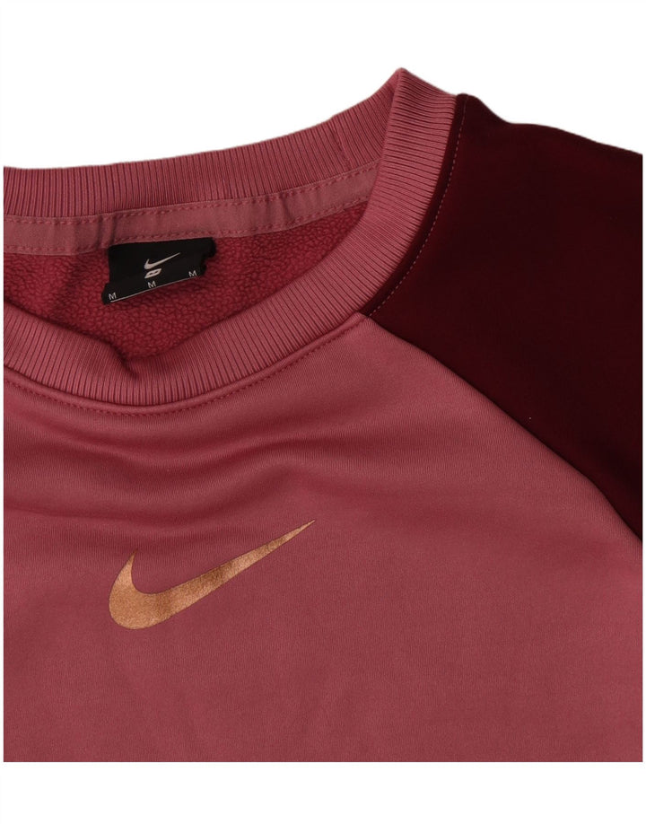 Pulover Nike pentru bărbați, bumbac color block, roz mediu