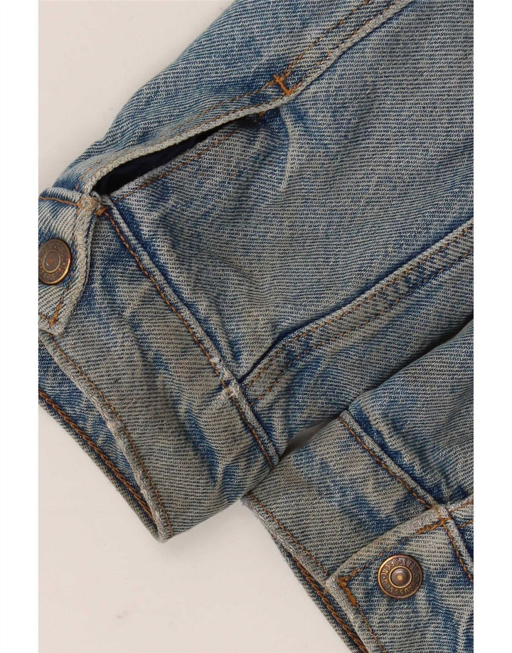 Jachetă de blugi Sherpa pentru bărbați Levi's UK 34 XS Bumbac albastru