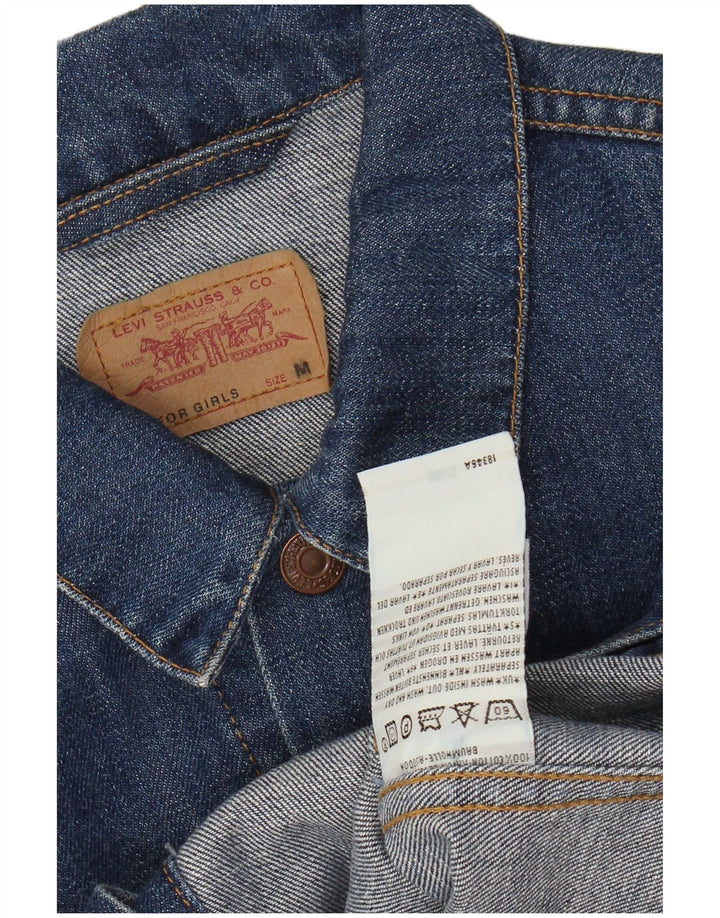 Jacheta Fete LEVI'S Denim 10-11 Ani Bumbac Albastru Mediu