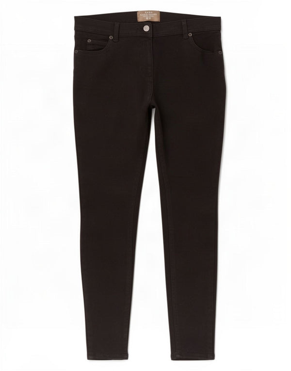 Blugi skinny pentru femei Zara Medium L28 L28 Bumbac negru