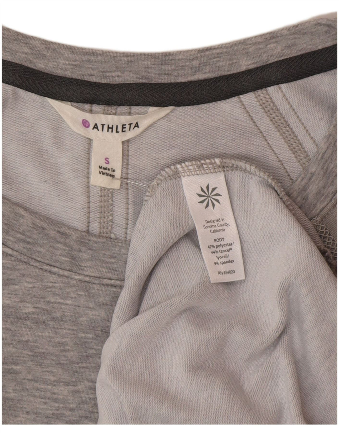Rochie tricou pentru femei Athleta UK 10 Poliester cu pături gri mici
