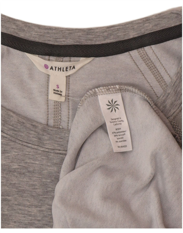 Rochie tricou pentru femei Athleta UK 10 Poliester cu pături gri mici