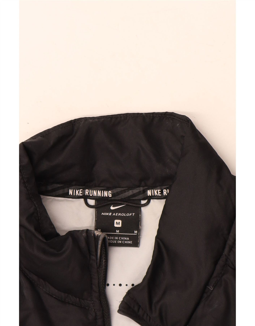 Jachetă NIKE Racer pentru femei UK 12 Poliester mediu negru