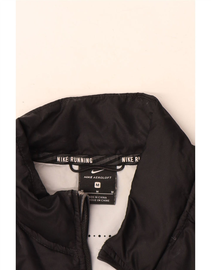 Jachetă NIKE Racer pentru femei UK 12 Poliester mediu negru