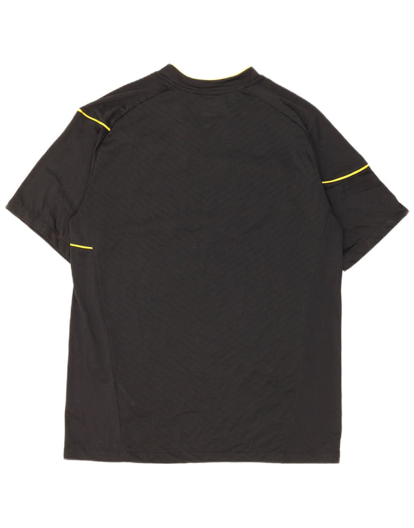 Tricou grafic Nike Dri Fit pentru bărbați Top UK 38/40 Medium Black Dunge
