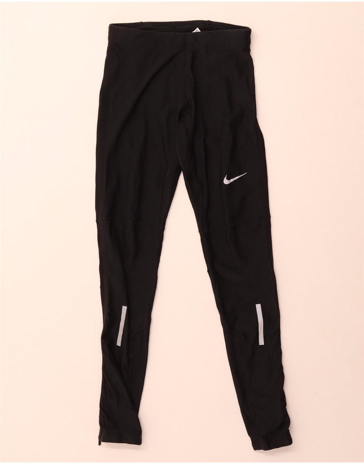 Leggings Dri Fit Nike pentru femei UK 10 Poliester negru mic