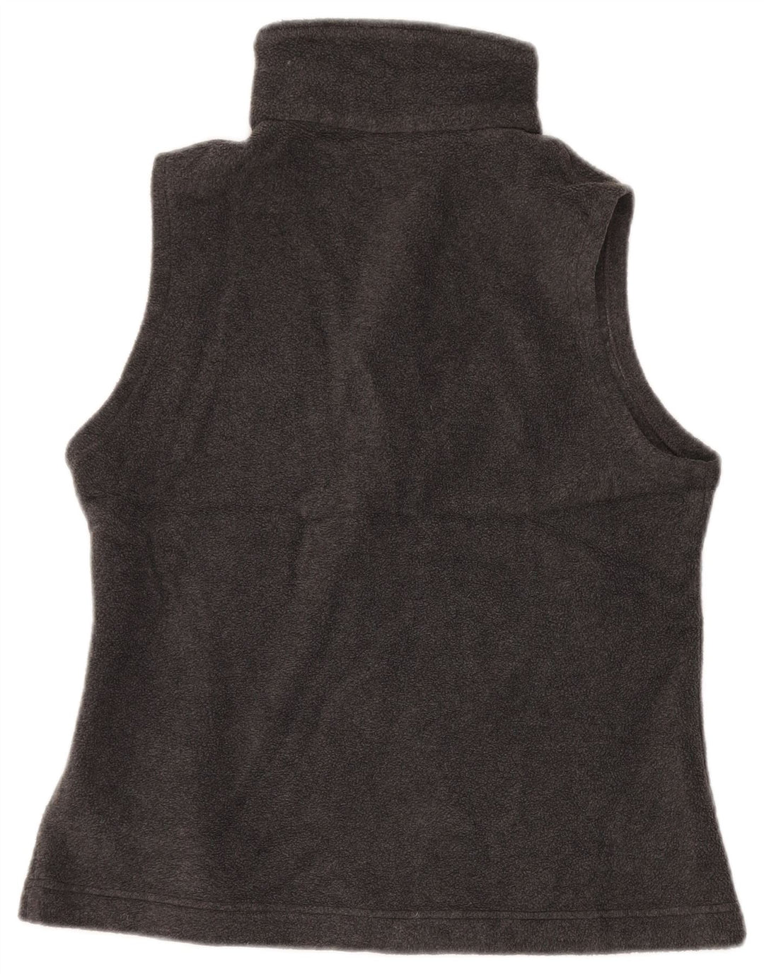 COLUMBIA Gilet Fleece pentru femei UK 14 Medium Gri Poliester