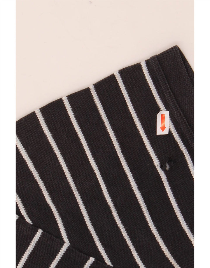 Tricou polo TOMMY HILFIGER pentru bărbați, bumbac cu dungi negre medii