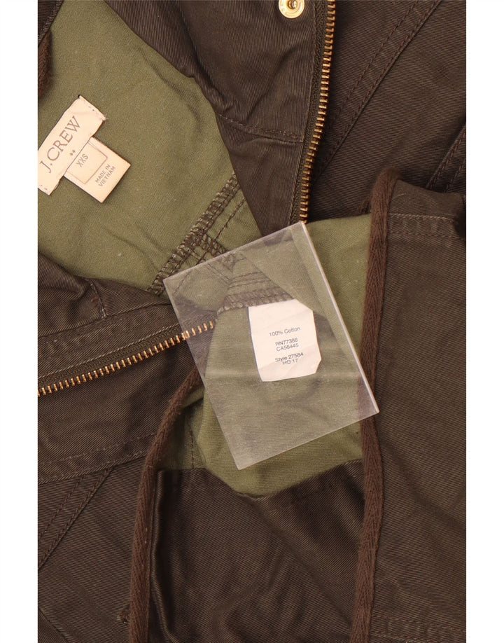 Jachetă utilitare pentru femei J. Crew UK 2 2XS Kaki Bumbac