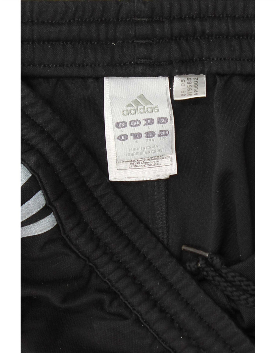Pantaloni scurți sport pentru bărbați Adidas Climacool, mari, negru, poliester color bloc