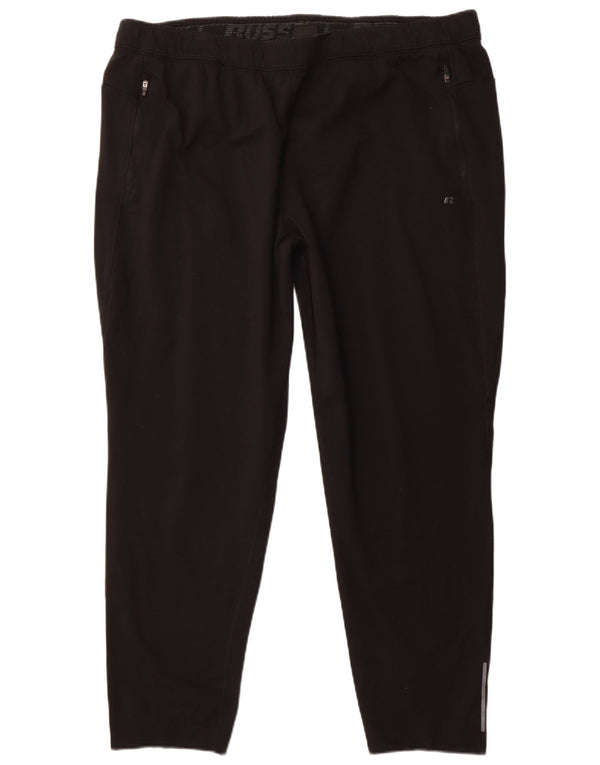 Pantaloni de trening pentru bărbați Russell Athletic 3XL, negru, sport