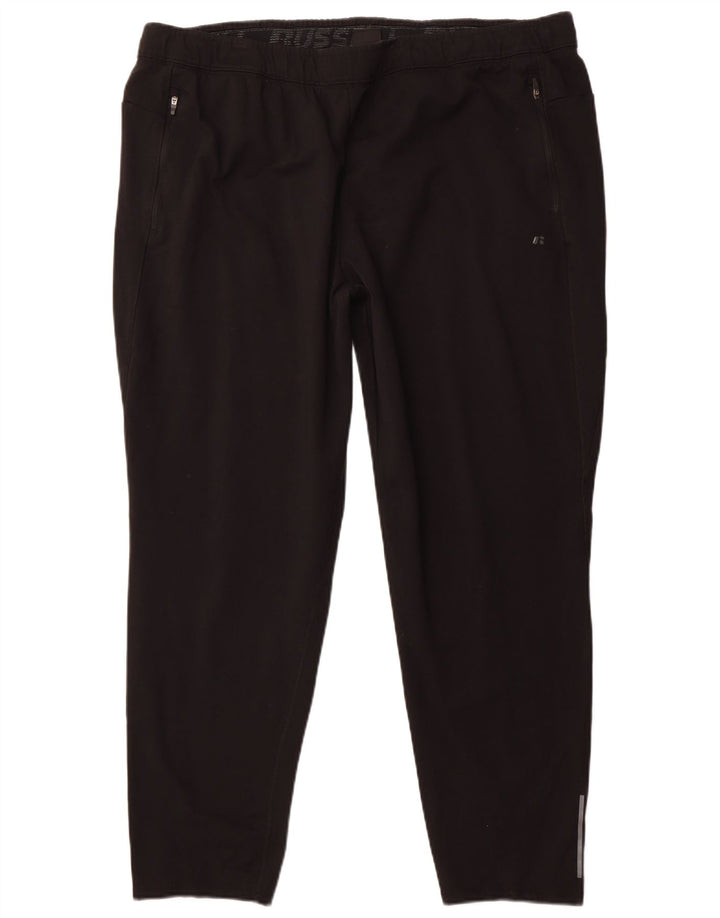 Pantaloni de trening pentru bărbați Russell Athletic 3XL, negru, sport