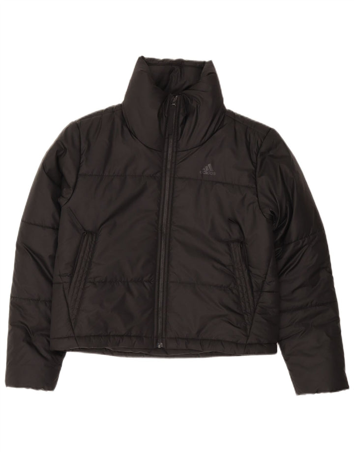 Jachetă Adidas Crop pentru femei UK 4/6 XS Negru