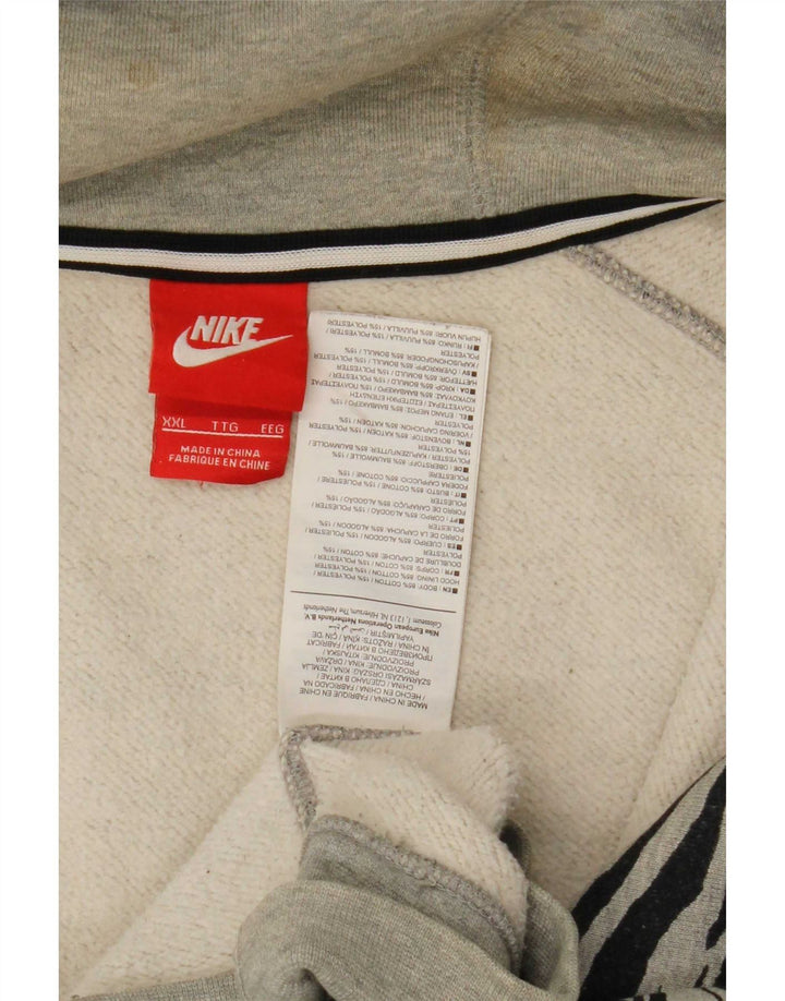 Nike Womens Oversized UK 20 2XL Gri Animal Print Bumbac