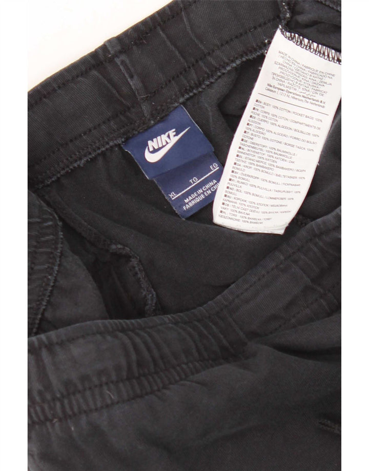 Pantaloni scurți sport pentru bărbați Nike XL, bumbac negru