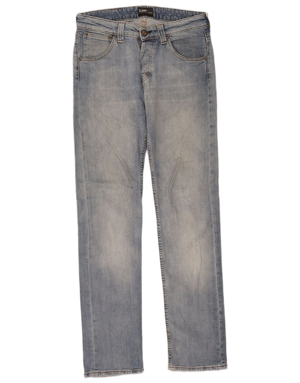 Blugi Lee Powell Slim pentru femei W31 L34 Bumbac albastru