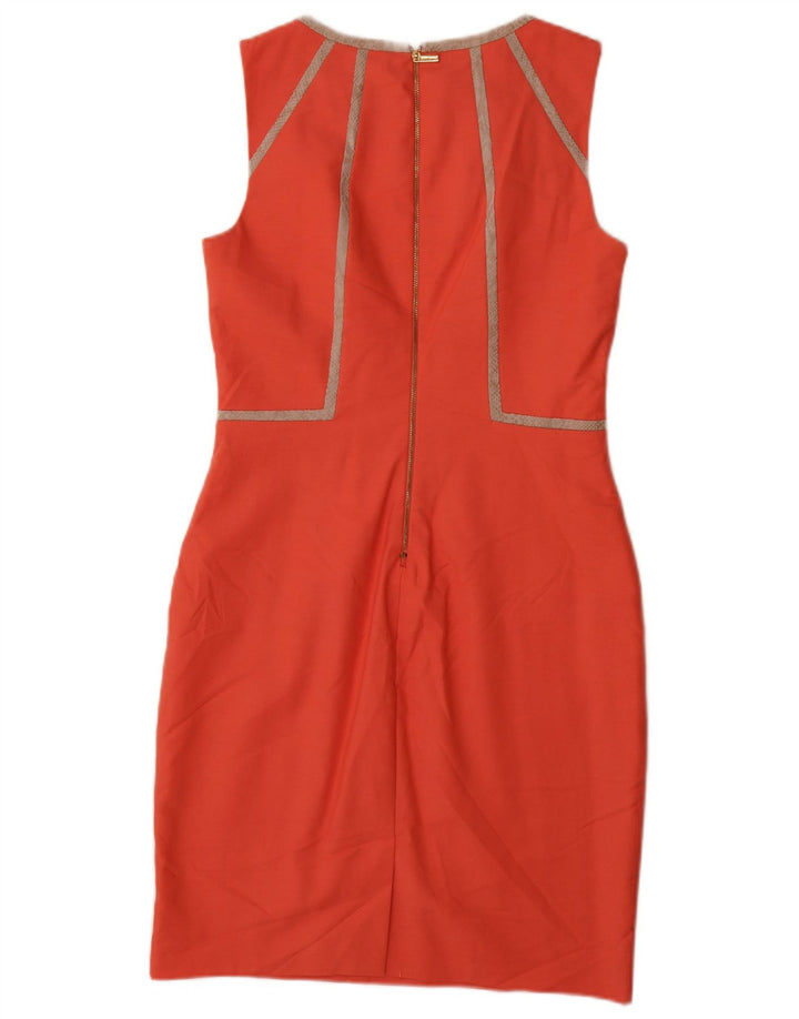 Rochie de damă Calvin Klein, fără mâneci, portocaliu mediu US 6