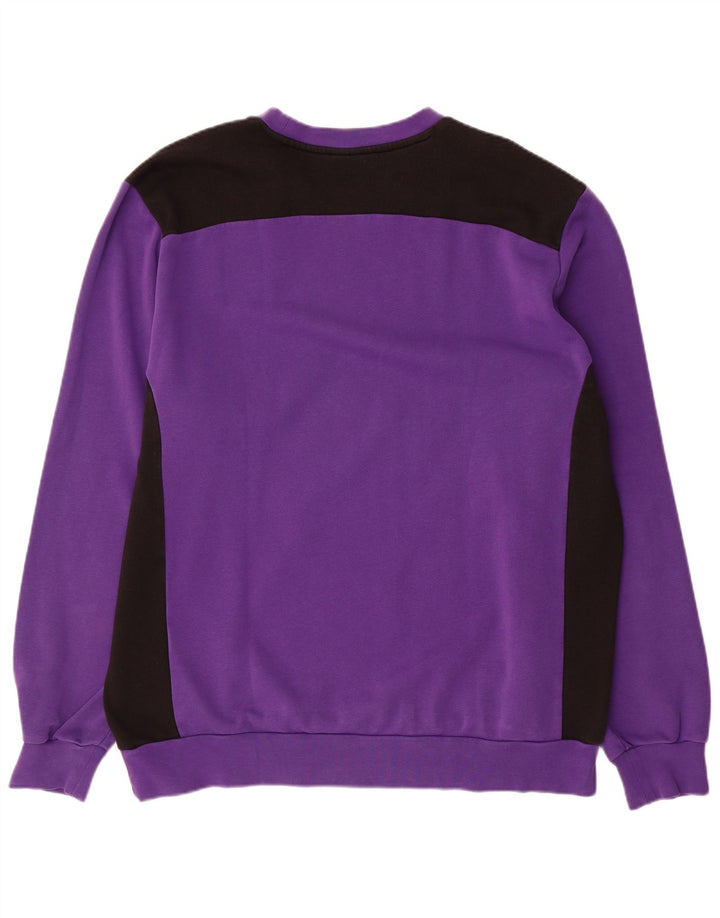 Pulover pentru bărbați PUMA Osnabruck, 2XL, bumbac color bloc de culoare violet