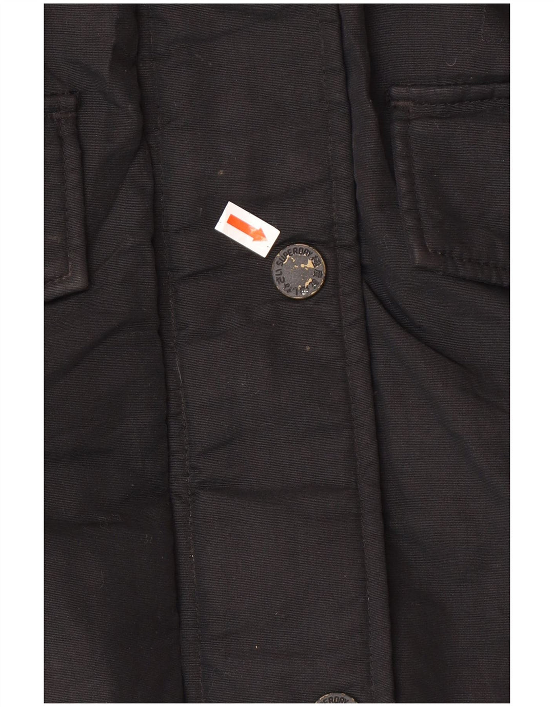 Jachetă Parka Superdry pentru femei UK 12 Medium Black Winter