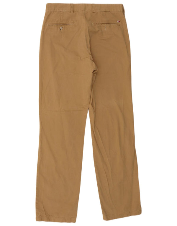 Pantaloni chino drepți Soho Tommy Hilfiger pentru bărbați L32 L32 bumbac bej