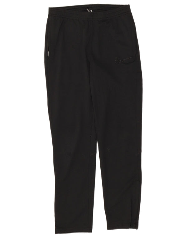 NIKE Boys Dri Fit Tracksuit Trousers 10-11 Years Medium  Black Polyester