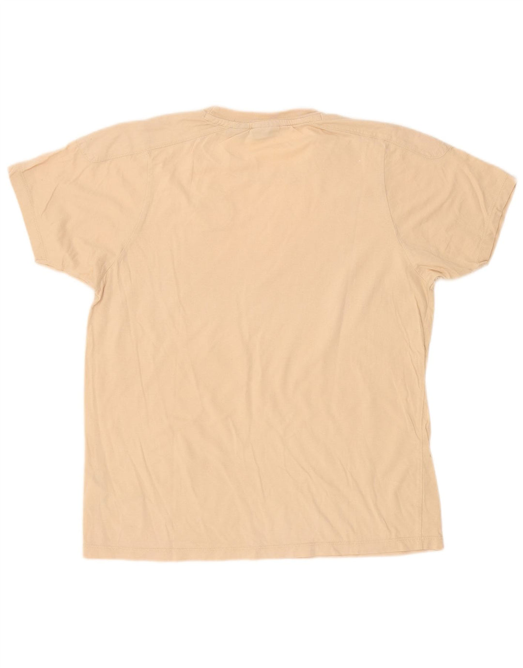 Tricou grafic Fila pentru bărbați Top mare, bej, bumbac