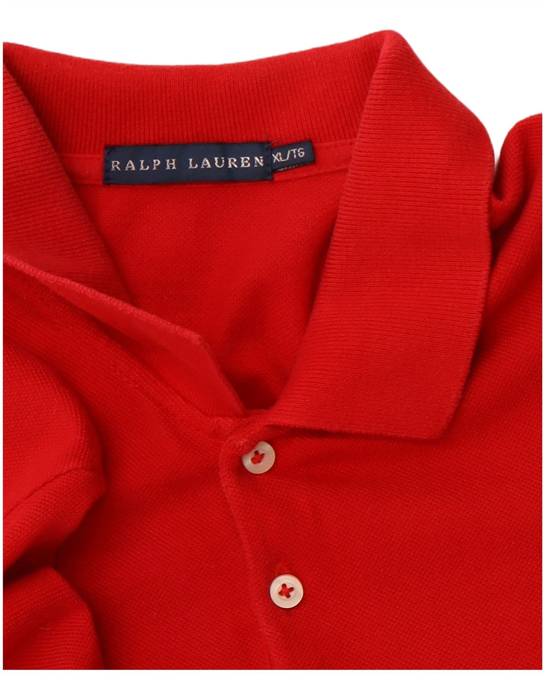 Rochie polo RALPH LAUREN pentru femei UK 18 XL Roșu