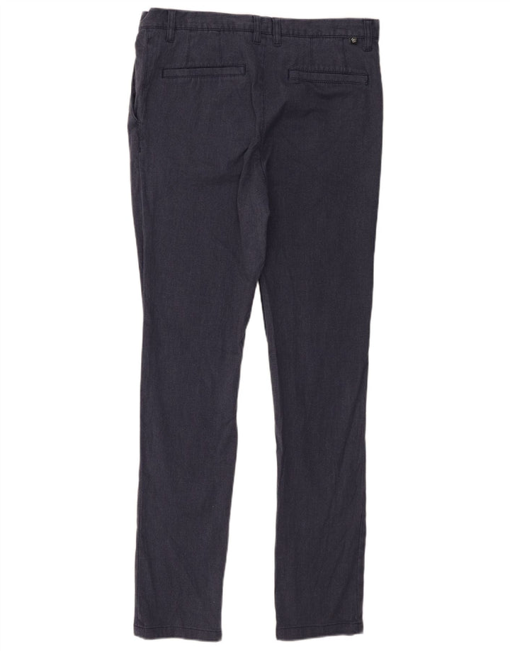 Pantaloni chino slim pentru bărbați Ted Baker L30 L31 poliester bleumarin