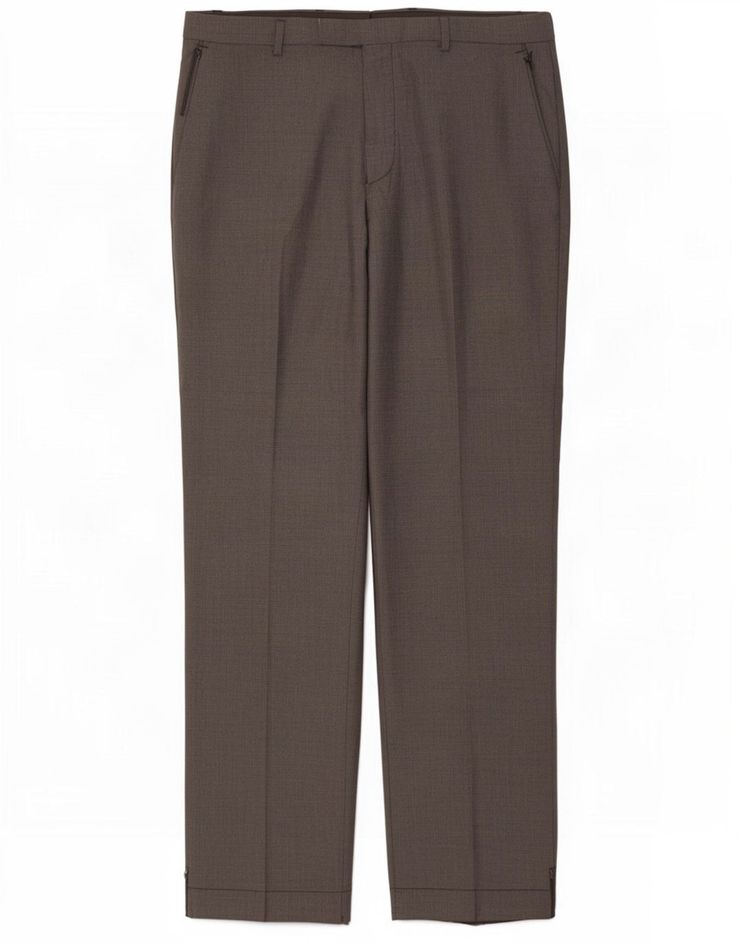 Marks & Spencer Pantaloni casual croiți pentru bărbați L34 L33 Poliester gri