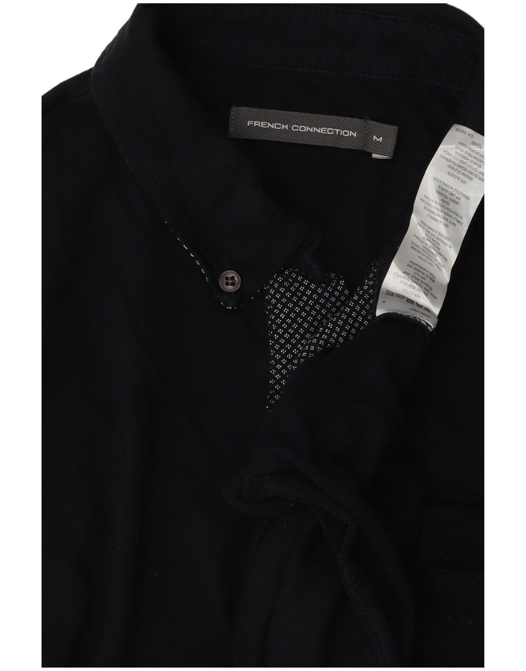 Tricou polo pentru bărbați French Connection, bumbac mediu albastru bleumarin