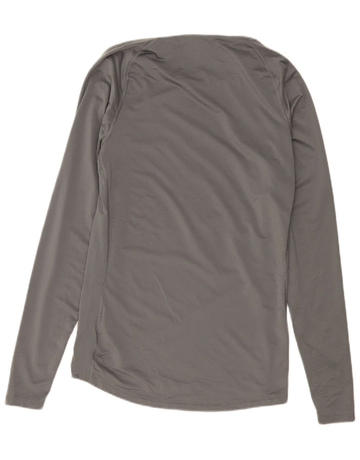 Tricou cu mânecă lungă pentru bărbați Nike Tight Fit, gri poliester
