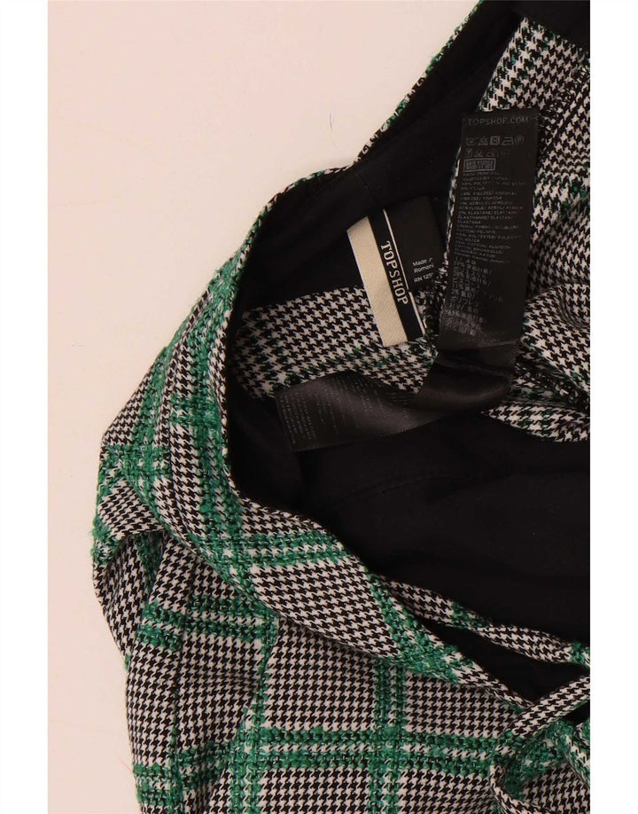 Salopetă fără mâneci Topshop pentru femei UK 10 mic multicolor Houndstooth