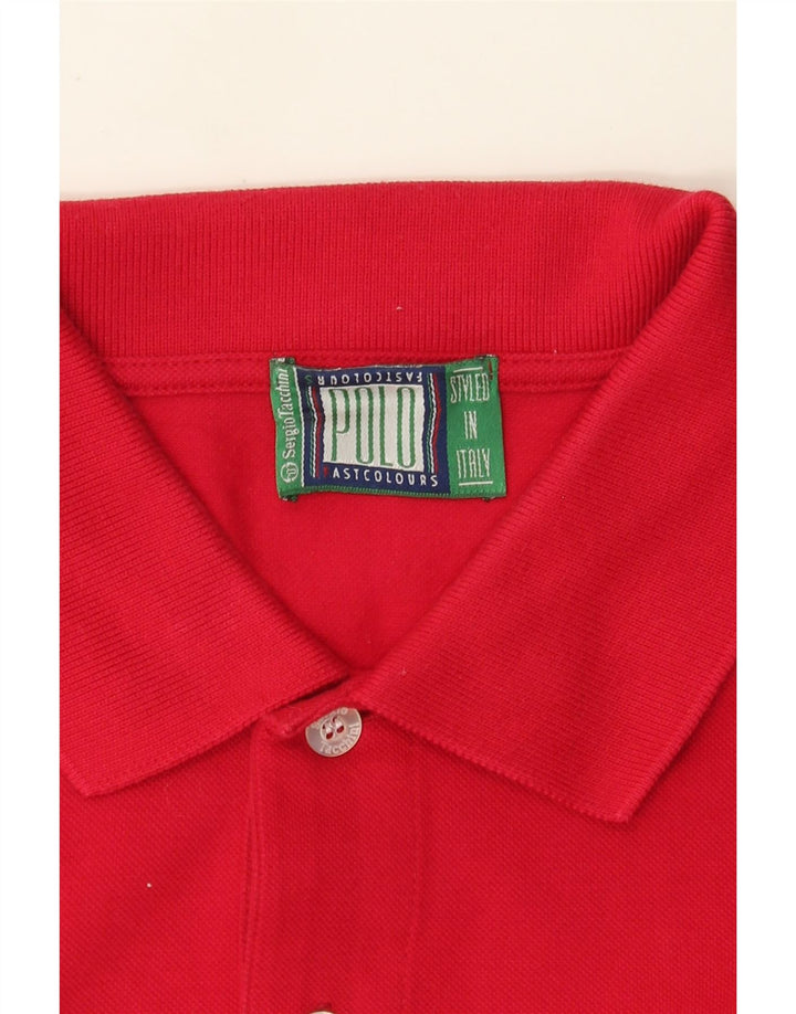 Tricou polo pentru bărbați Sergio Tacchini, roșu mare