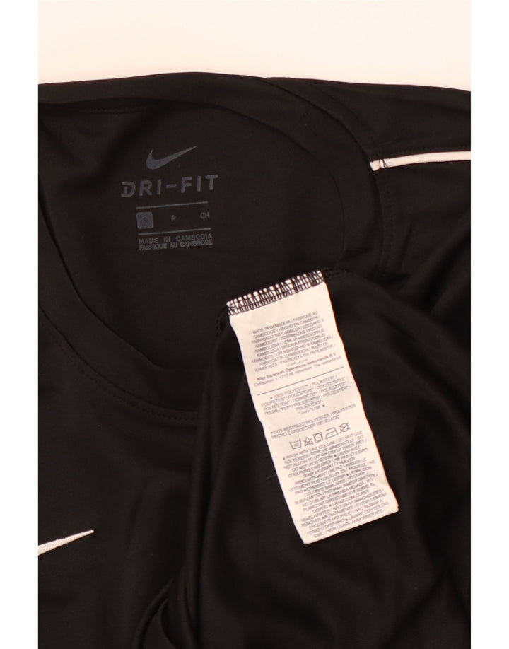 Tricou NIKE Dri Fit pentru bărbați Top mic poliester negru