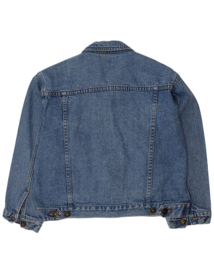 Jachetă Denim EXPLORER Băieți 8-9 Ani Bumbac Albastru
