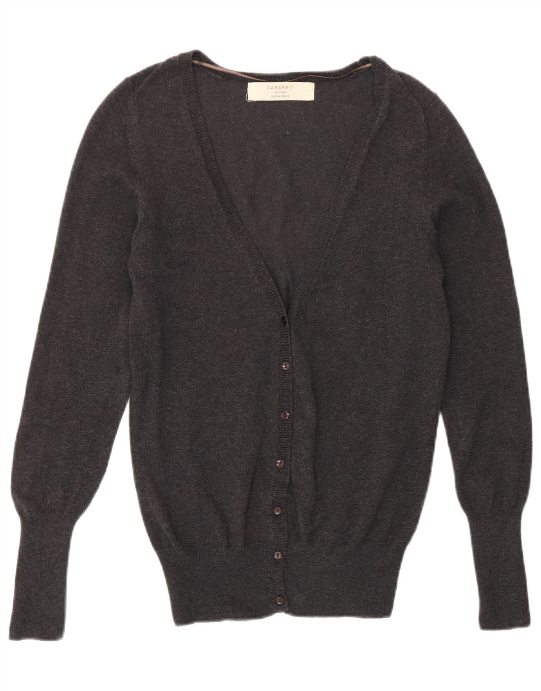 Pulover cardigan pentru femei Zara UK 10 Small Gri