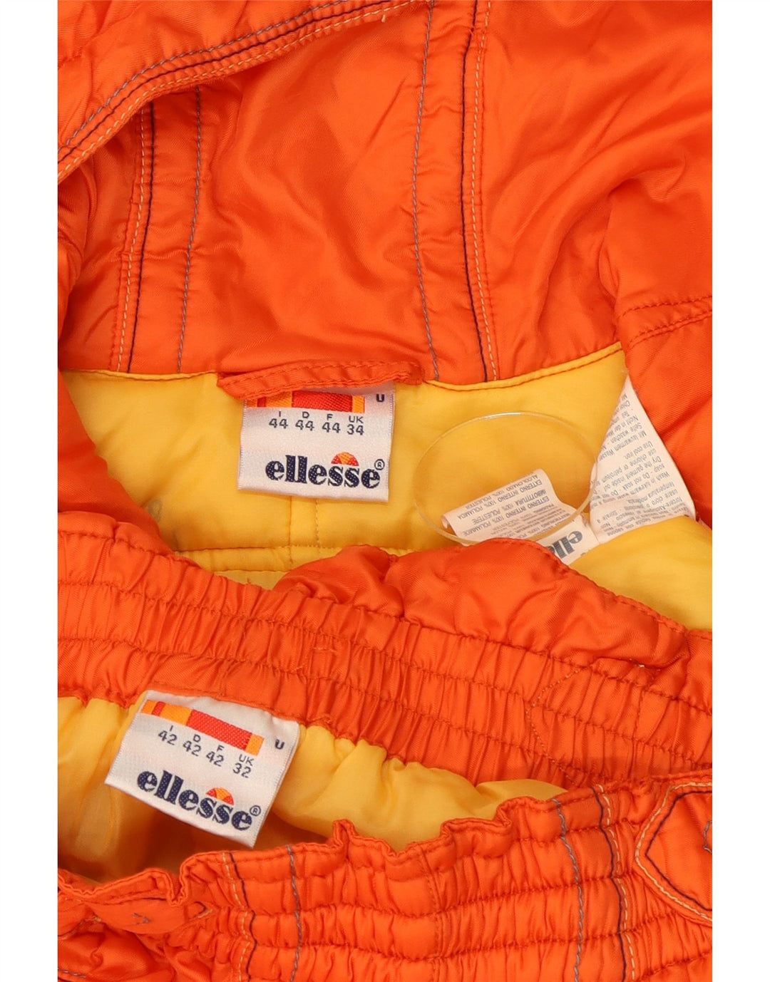 Trening complet cu glugă pentru bărbați Ellesse UK 34 XS Portocaliu iarnă